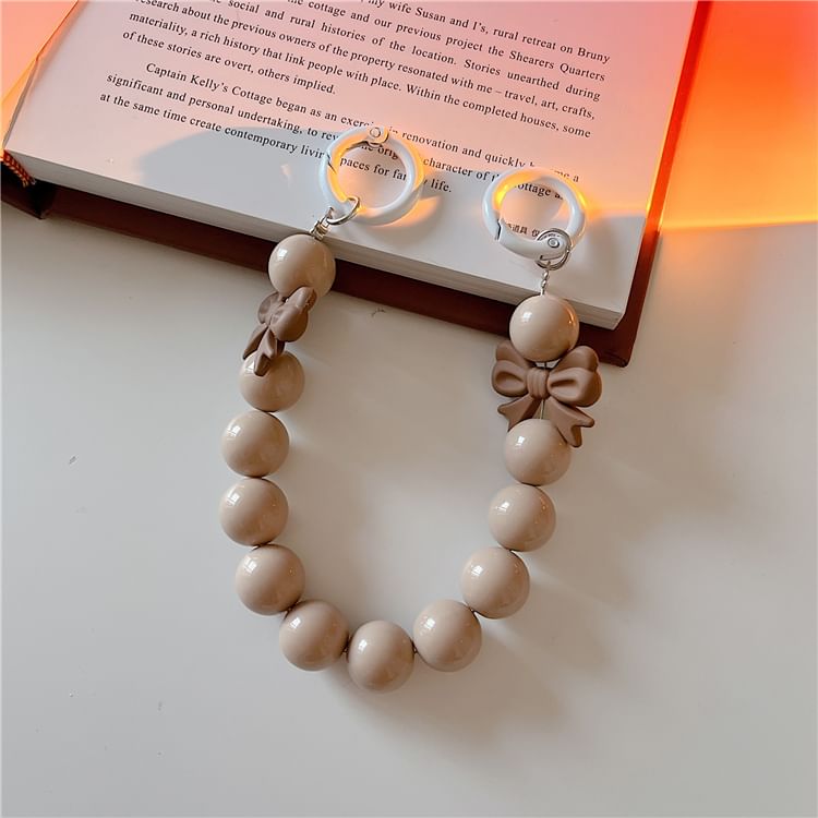 Bow Bead Strap Phone FashionChic