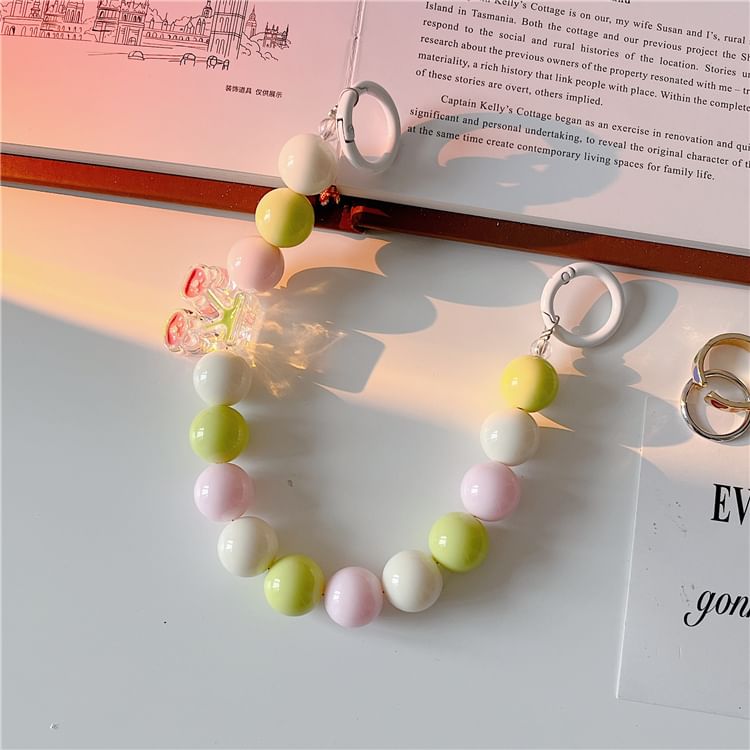 Bow Bead Strap Phone FashionChic