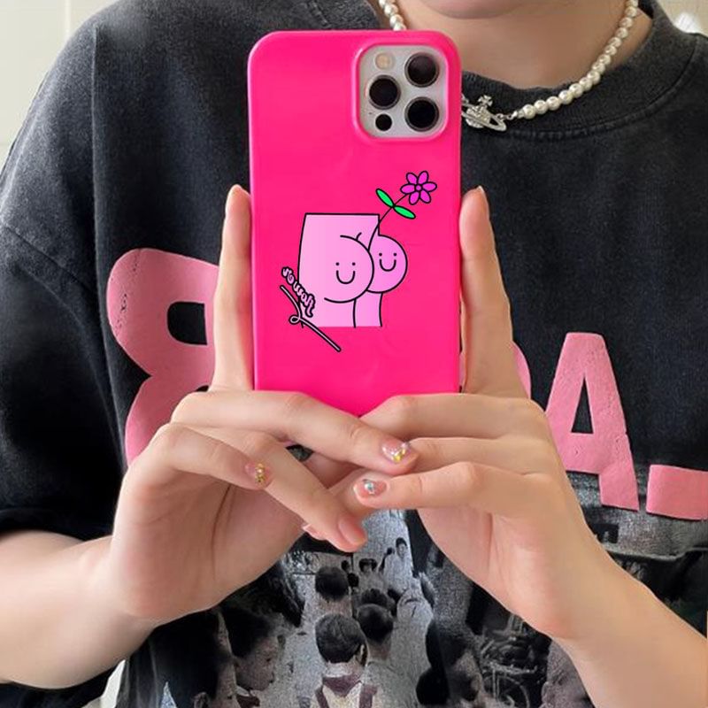 Phone Case Floral Butt FashionChic