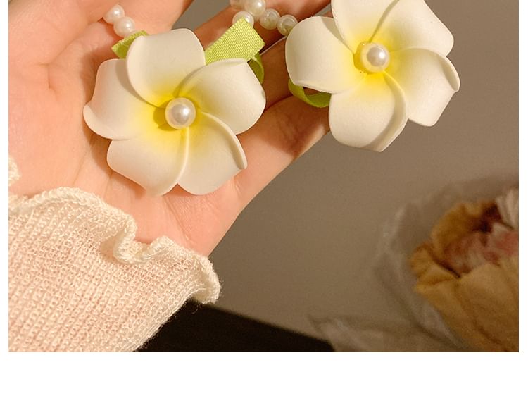 (Various Fabric Clips Clip Hair Floral Set Claw Tie / Designs) FashionChic