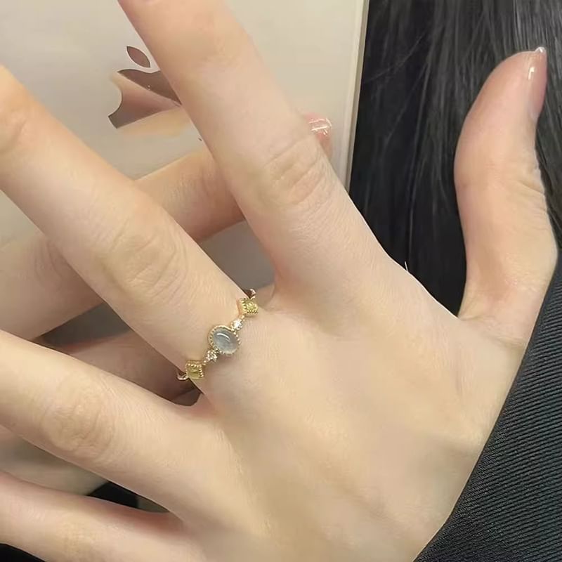 Ring Gemstone FashionChic