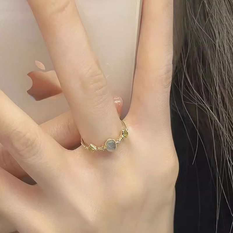 Ring Gemstone FashionChic