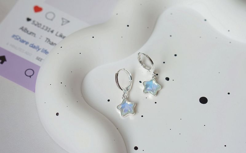 Earring Drop Star FashionChic