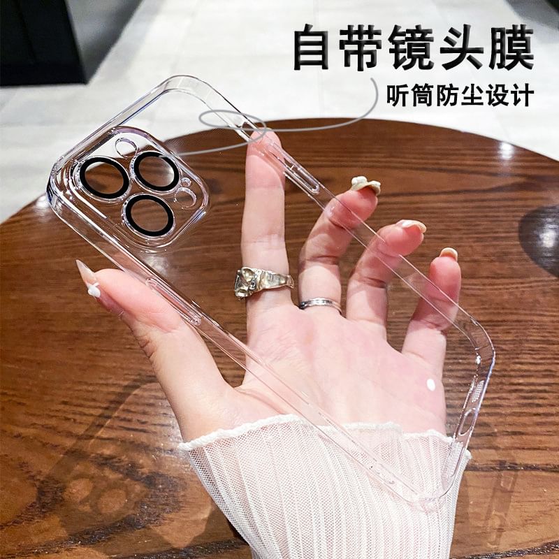 Case Phone Transparent FashionChic