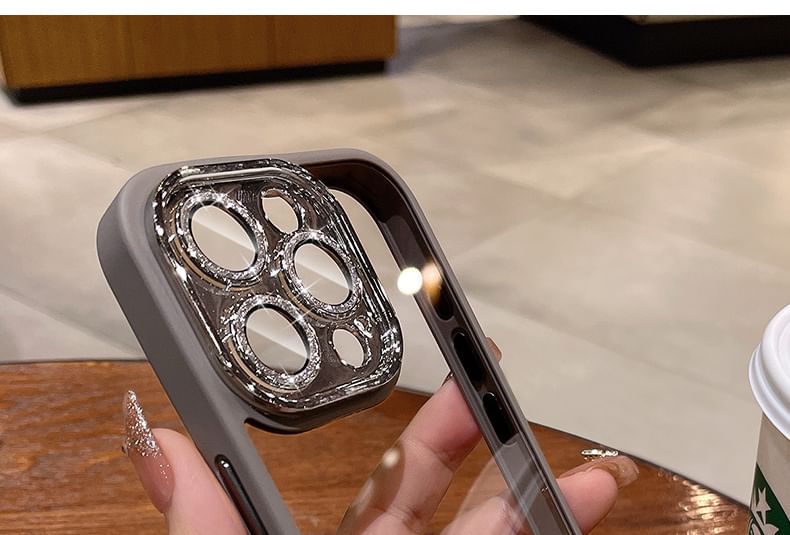 Case Phone Protection Lens Glitter FashionChic
