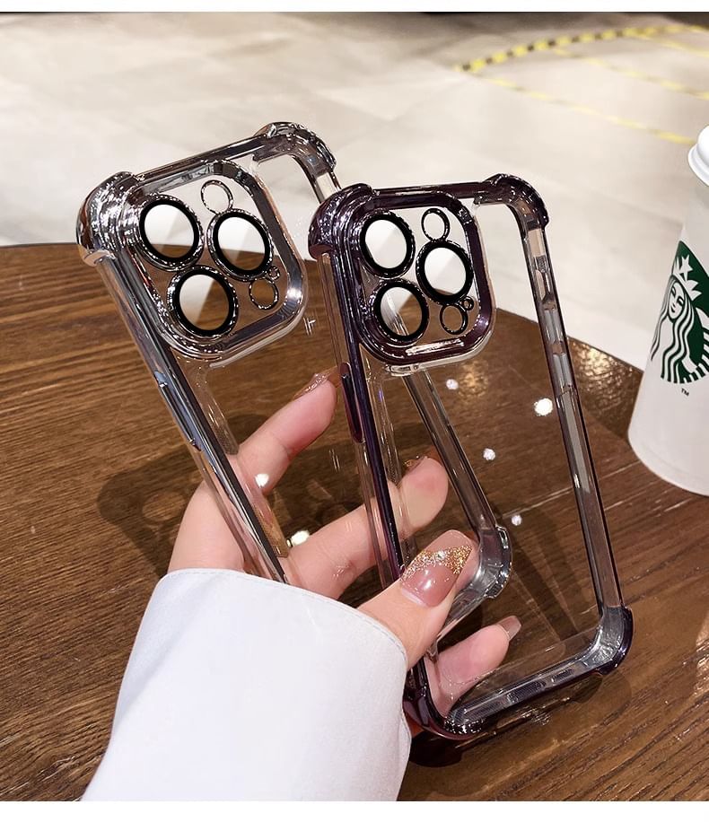 Case Metallic Phone Padded FashionChic
