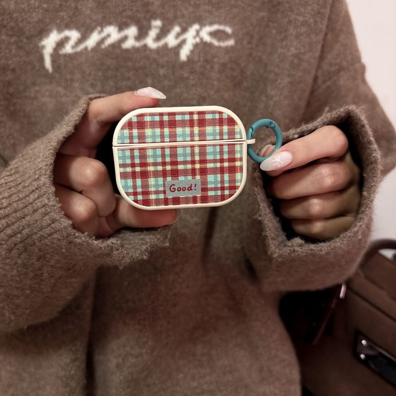 Earphone Skin Case Plaid AirPods Pro / FashionChic