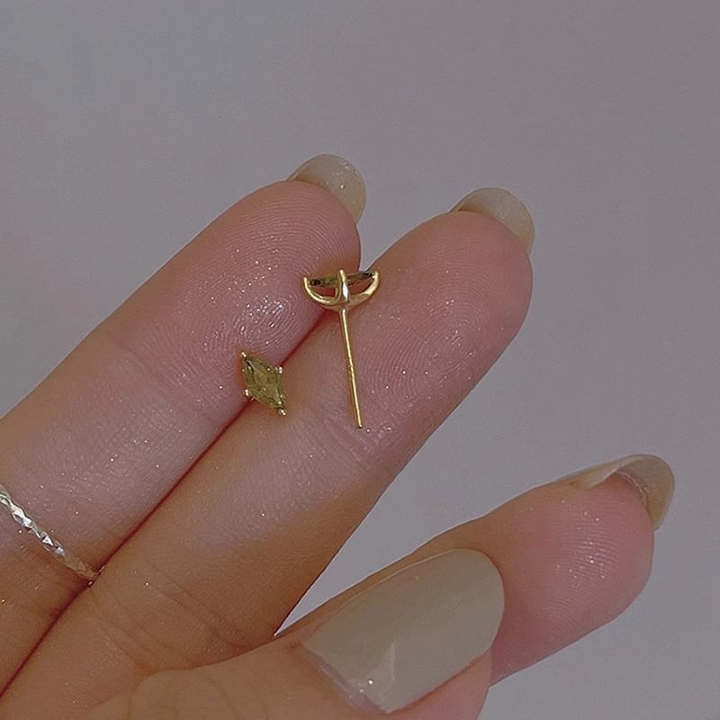 Alloy Rhinestone Earring Stud FashionChic