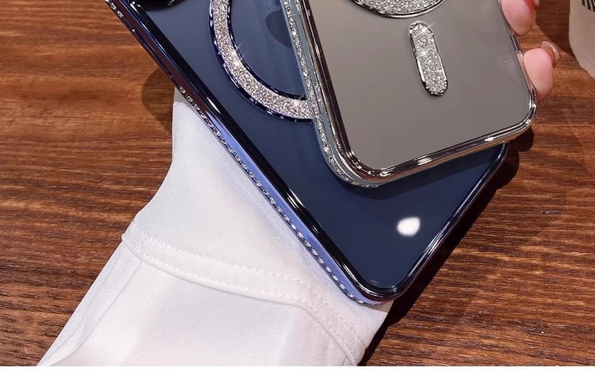 Magnetic with (Compatible MagSafe) Phone Case Embellished FashionChic