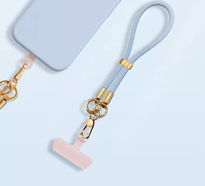 Lanyard Pad Silicone Strap Phone with FashionChic