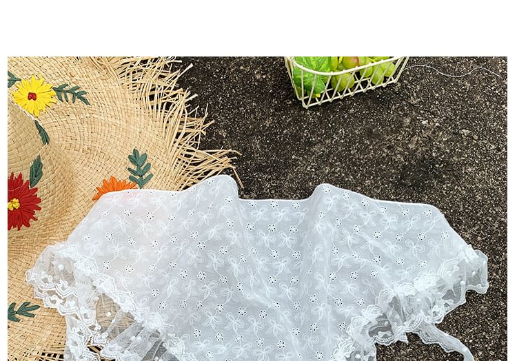 Lace Bonnet Hat FashionChic