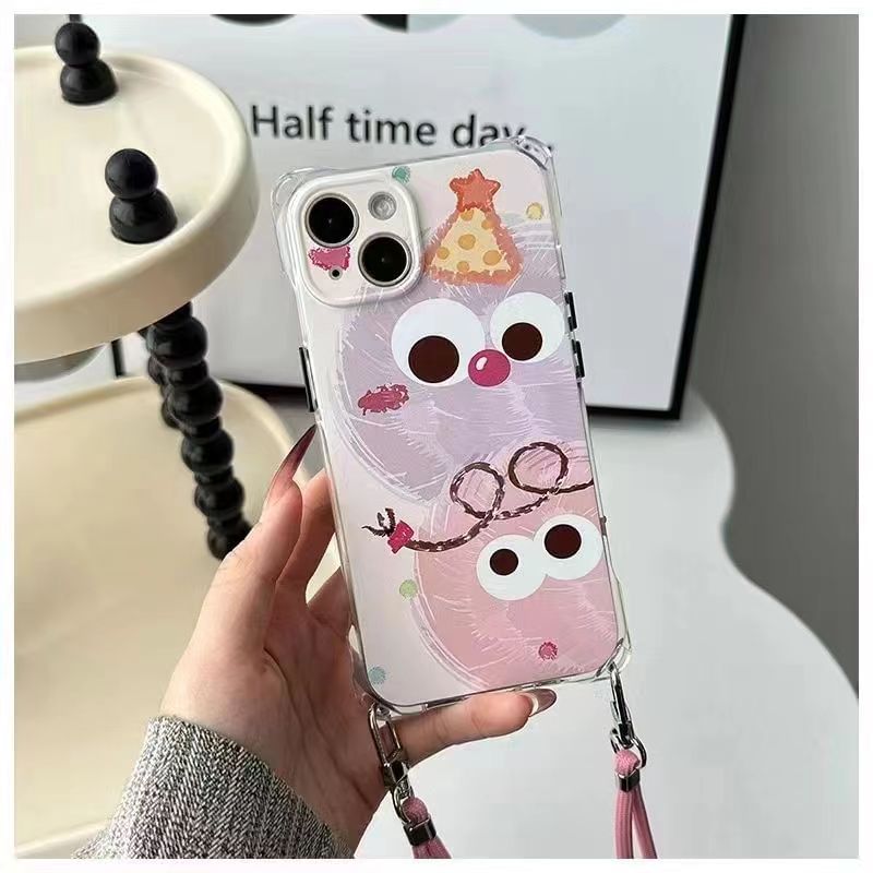 Phone Case / Set Lanyard Cartoon FashionChic