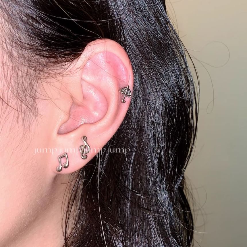 Music Earring Stud Note FashionChic