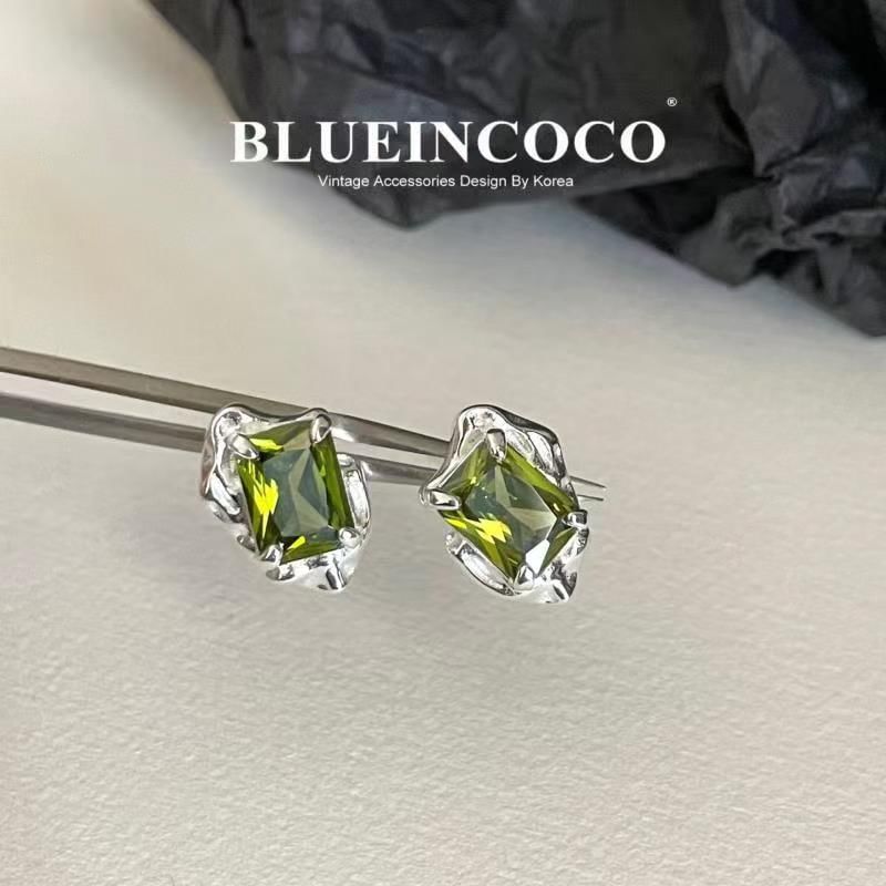 Gemstone Stud Earring FashionChic