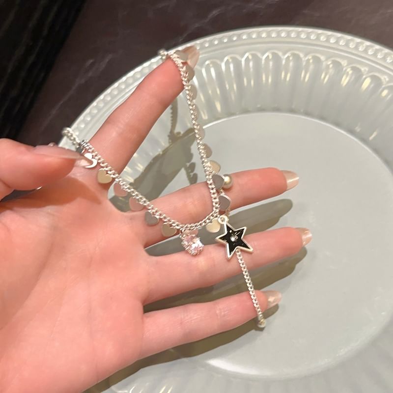 Star Pendant Lariat Necklace FashionChic