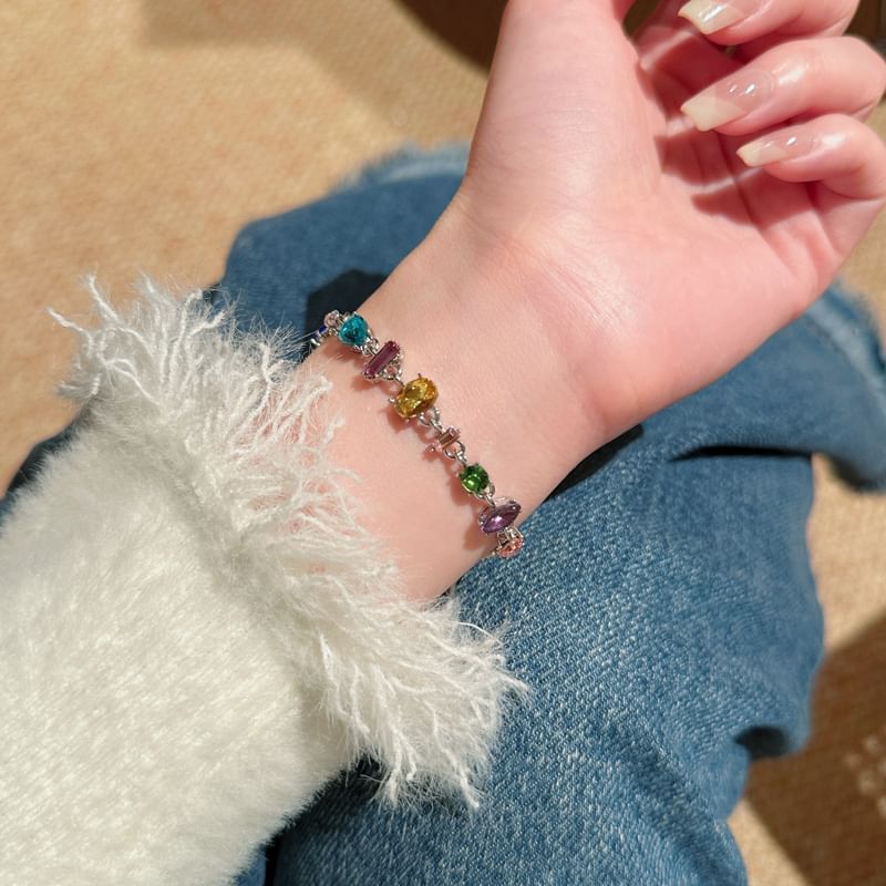 Crystal Rainbow Bracelet FashionChic
