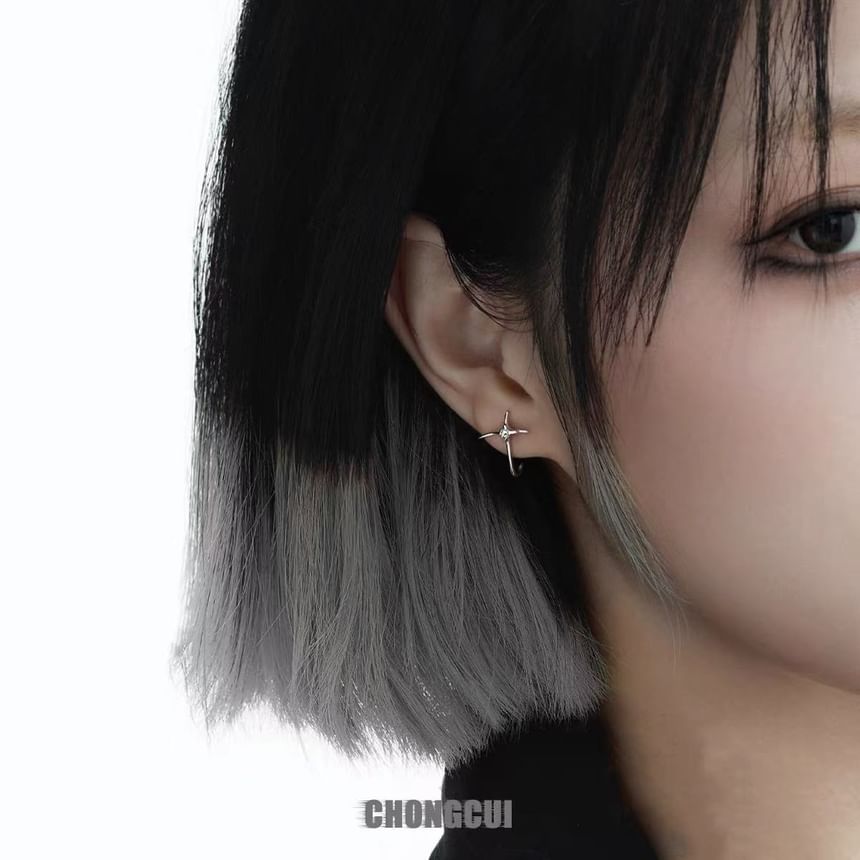 Earring Star Stud Alloy FashionChic