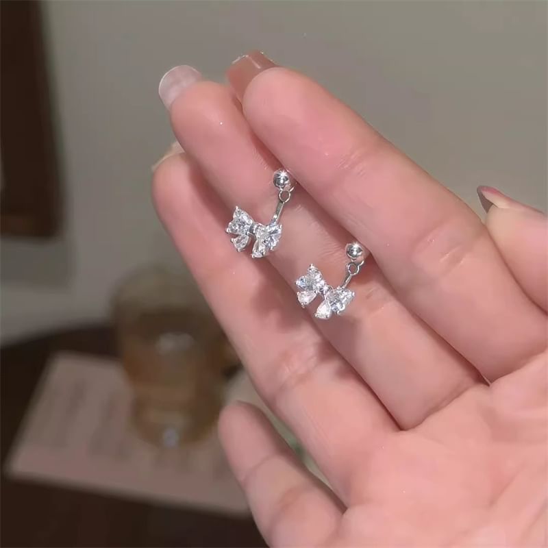 Jacket Ear Rhinestone Bow FashionChic