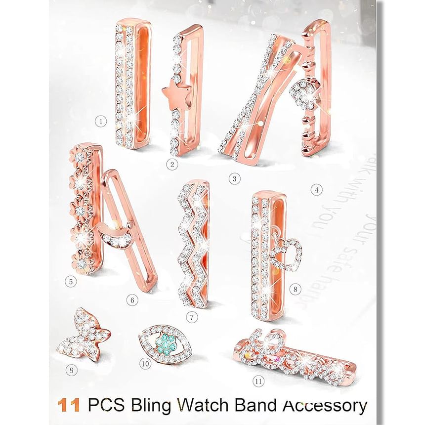 Apple for Charm Watch Band Designs) Rhinestone (Various FashionChic