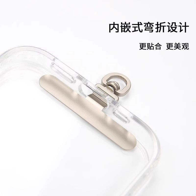 (Various Phone / Steel Stainless Rotatable Designs) Pad Lanyard FashionChic