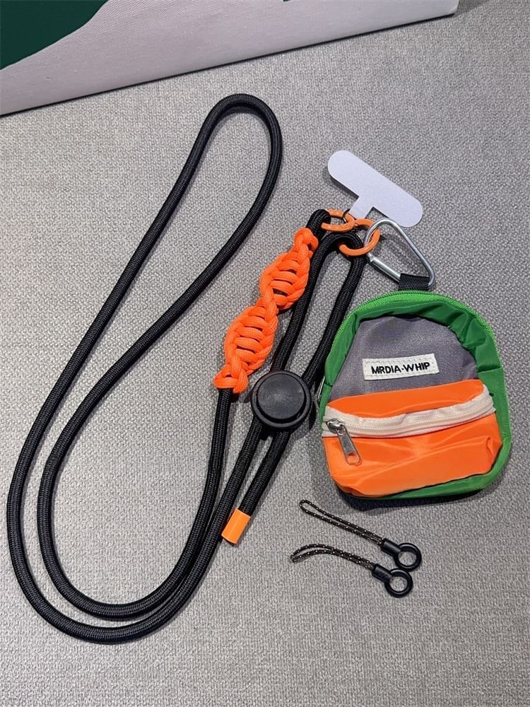 Adjustable Braided Phone Pad with Lanyard FashionChic