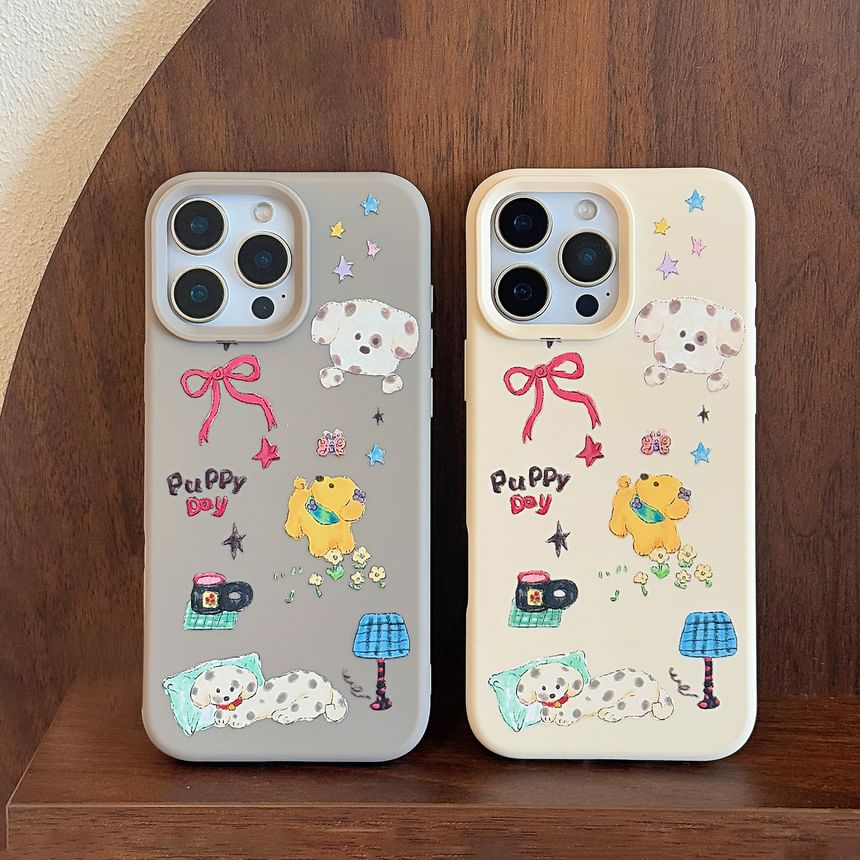Print Phone Cartoon Case Dog FashionChic