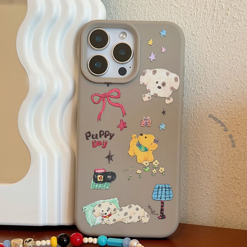 Print Phone Cartoon Case Dog FashionChic