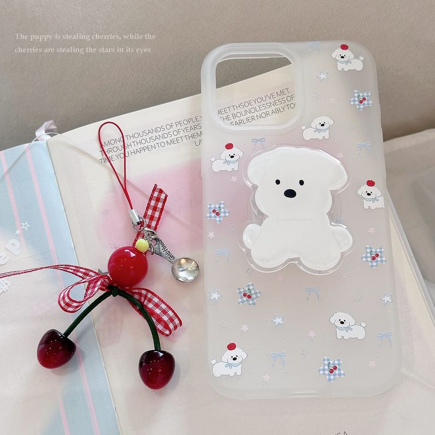Dog Cartoon Print Phone Case FashionChic