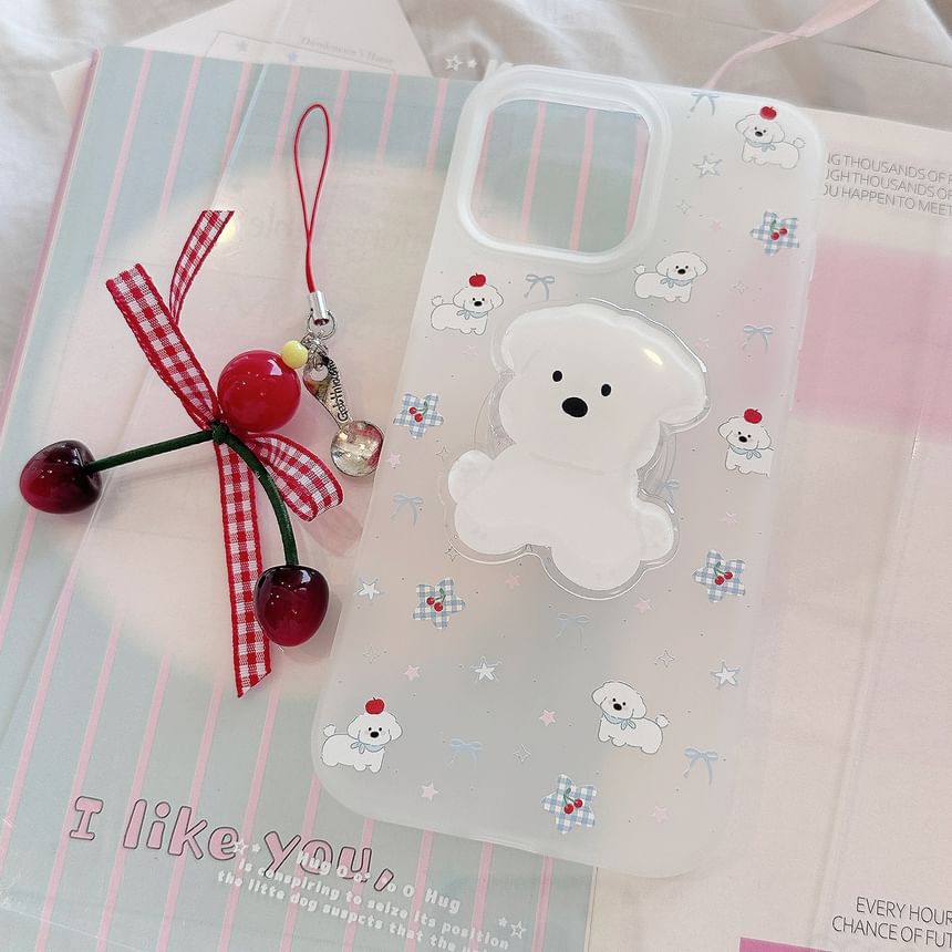 Dog Cartoon Print Phone Case FashionChic