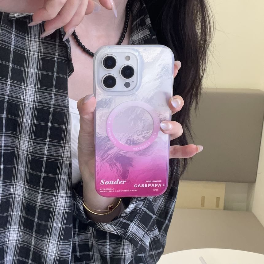 Case Phone Magnetic (Compatible with Gradient MagSafe) FashionChic