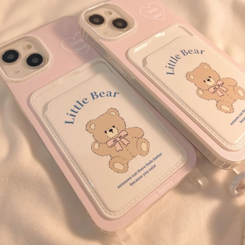 Phone Print Case Bear FashionChic