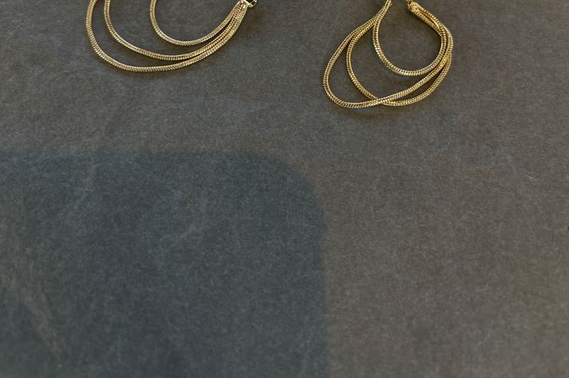 Hoop Layered 925 Silver Sterling Earring FashionChic