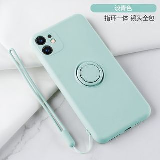 Phone Plain Stand Ring Case FashionChic