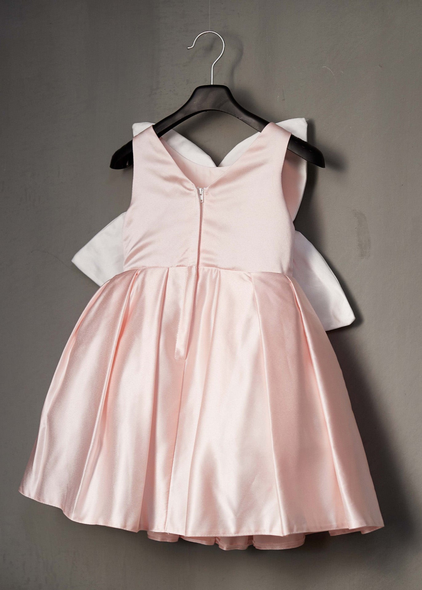 Lovely Pink Patchwork Floral Girls Long Dresses Sleeveless YG022 ABC