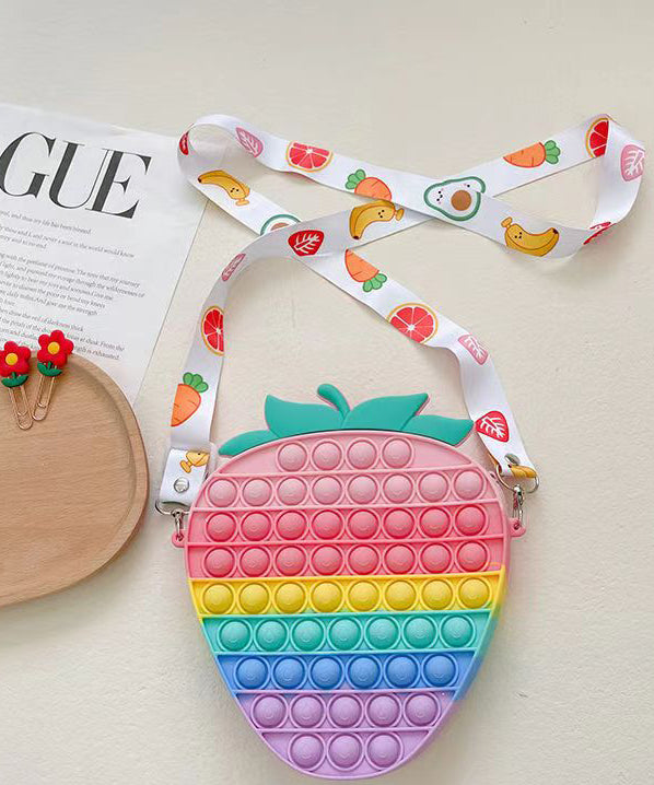 New Cute Fashion Rainbow Kids Messenger Bag IU014 Bag-BGS240803