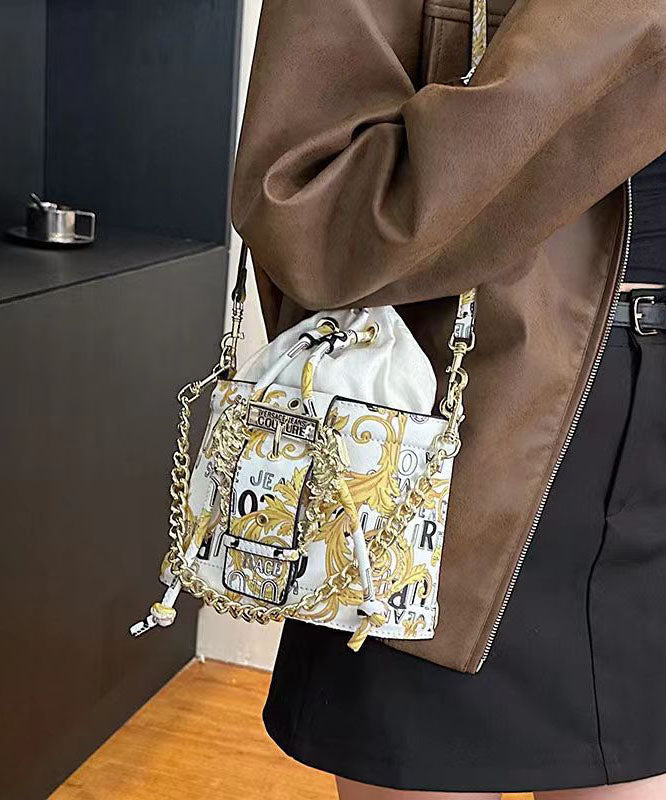 New Fashionable Black Printed Chain Crossbody Bag GG070 Bag-BGS240606