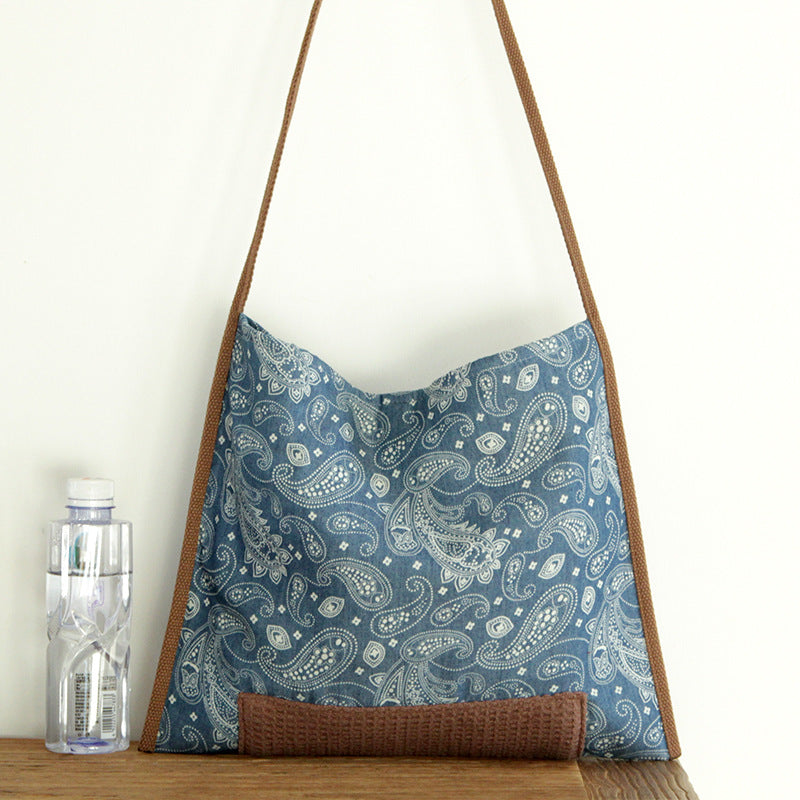 Niche Design Shoulder Canvas Bag Retro Style Bag OP1016 YYBB