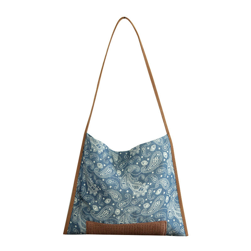 Niche Design Shoulder Canvas Bag Retro Style Bag OP1016 YYBB