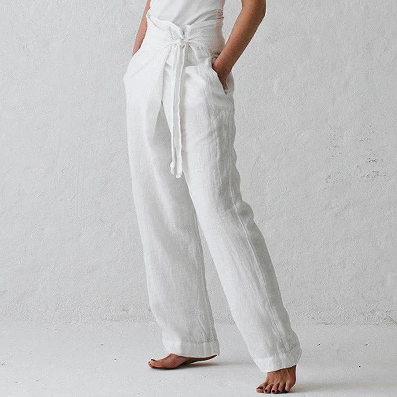 Vintage Cross Cotton Pants QS65 Furdela