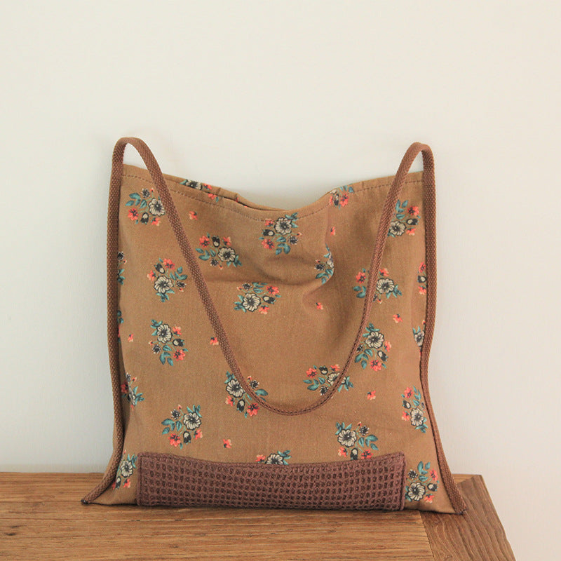 Niche Design Shoulder Canvas Bag Retro Style Bag OP1016 YYBB