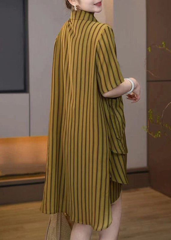 Plus Sets Size Summer Women Pieces Striped Asymmetrical 2 FashionChic