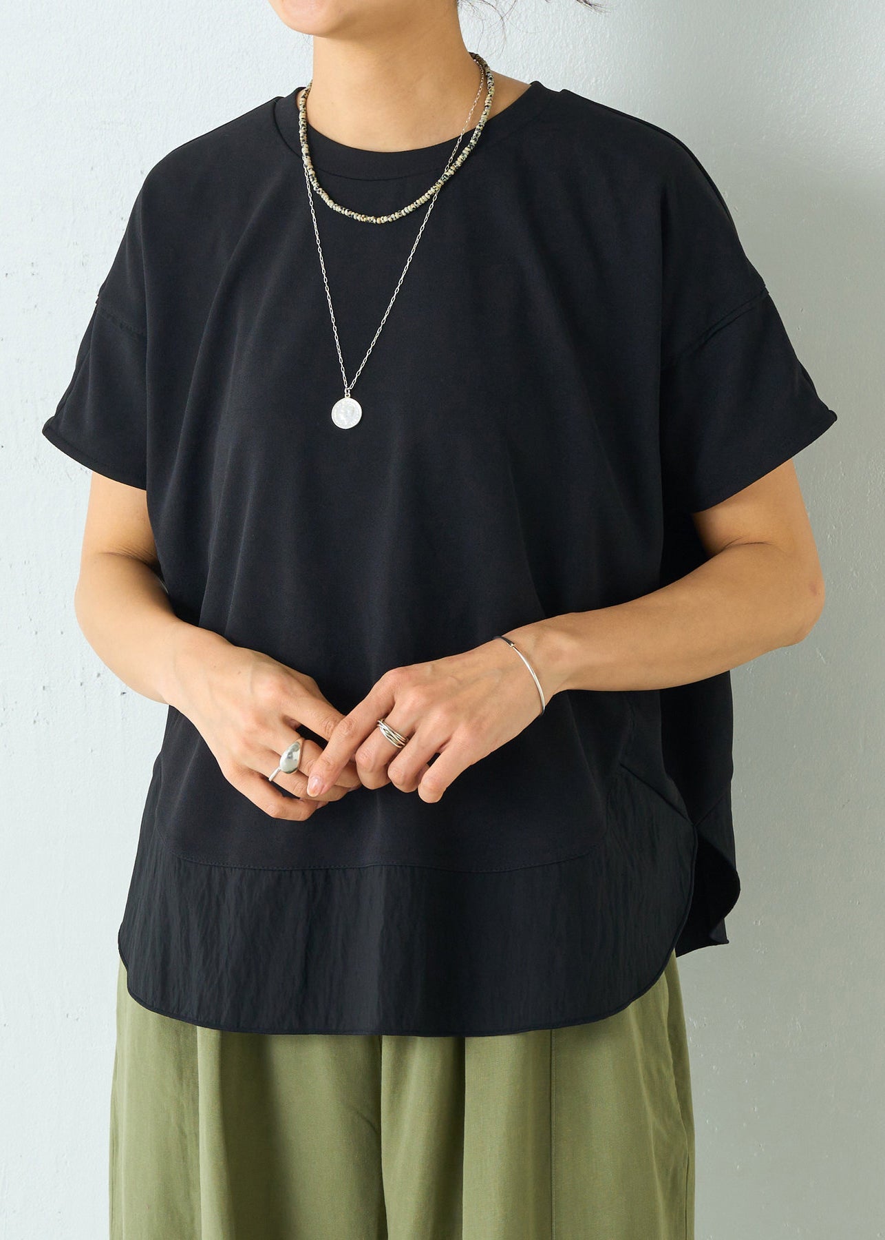 Cotton Oversized Plus Size Black Tanks Patchwork Summer FashionChic