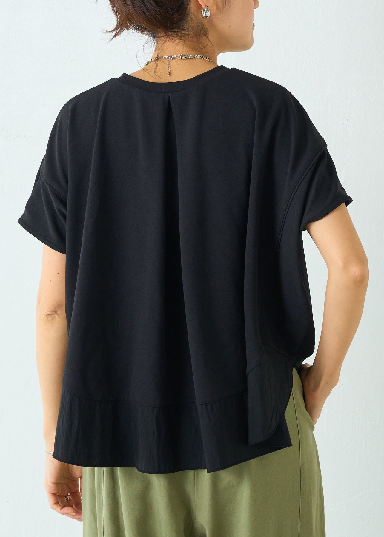 Cotton Oversized Plus Size Black Tanks Patchwork Summer FashionChic