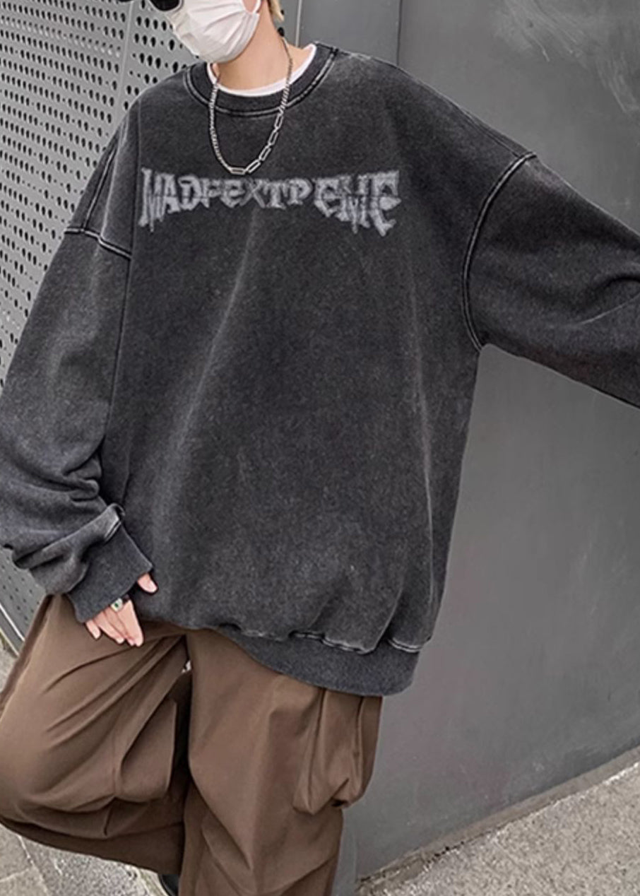 Plus Size Red O Neck Print Cotton T Shirt Men Casual Clothing Fall WJ012 MENT241119