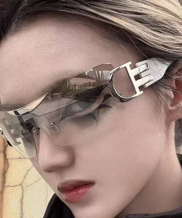 Style Silk Frameless Windproof And Dustproof Eye Protection Sunglasses XS1058 Ada Fashion