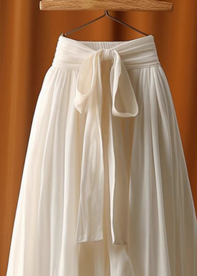 Stylish Black Layered Ruffled Lace Up Patchwork Tulle Skirt Summer QQ1053 Ada Fashion
