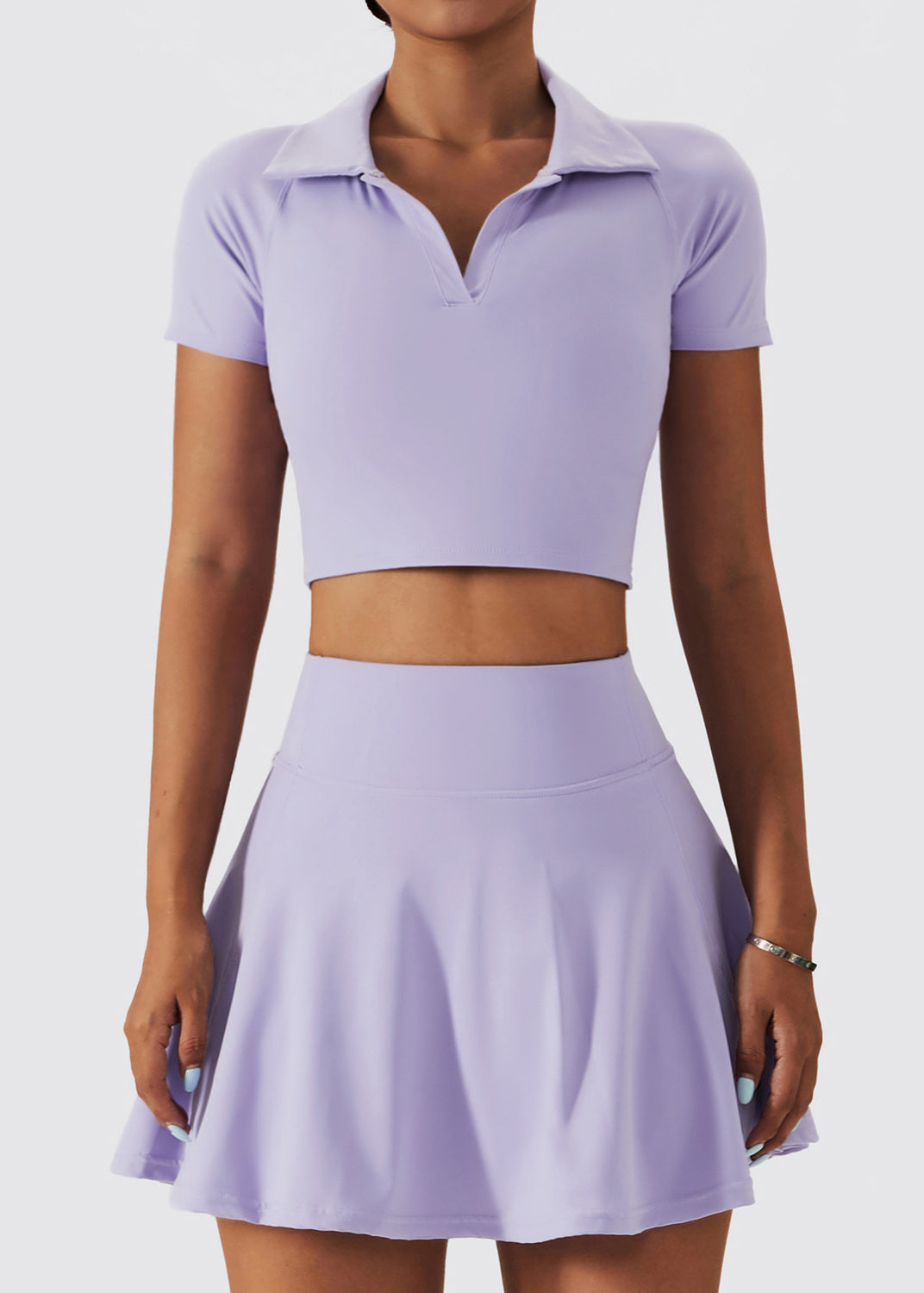 Set Women Collar Tummy And Pan Peter Leggings Green Bra Control FashionChic