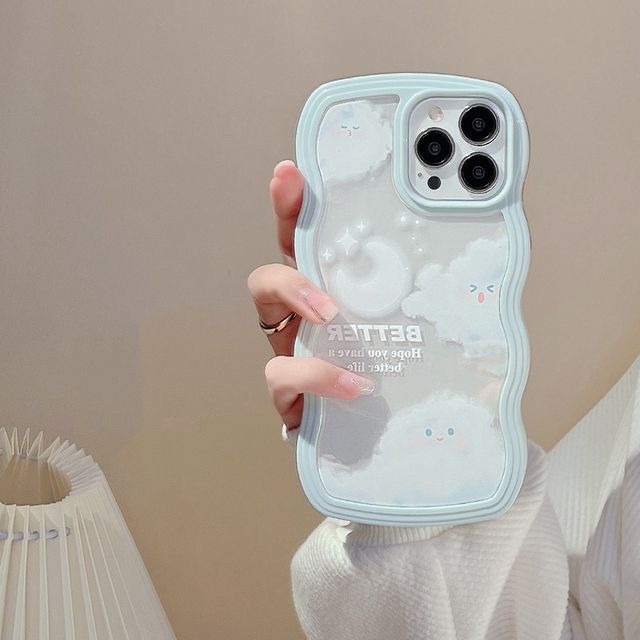 Cloud Case Transparent Phone FashionChic