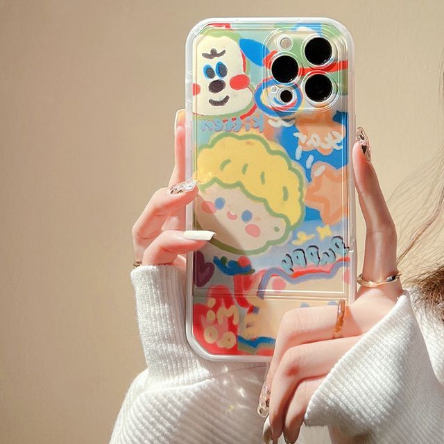 Cartoon Couple Phone Case FashionChic