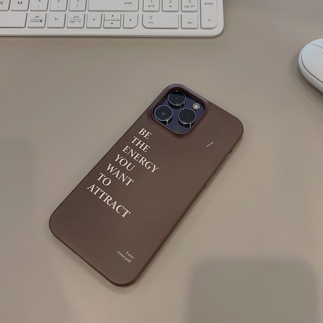 Case Lettering Phone FashionChic